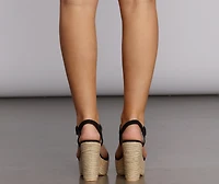 Back To Basics Espadrille Heels