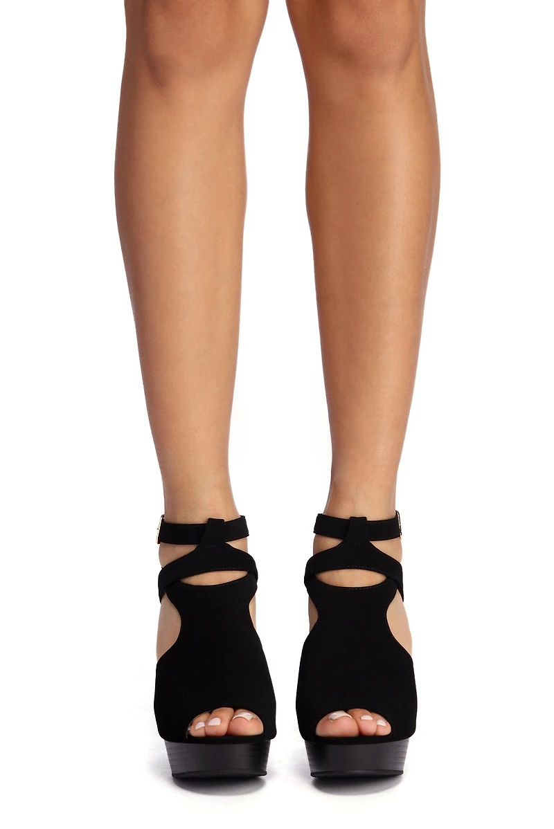 Up To Par Platform Heels