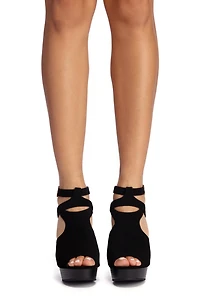 Up To Par Platform Heels