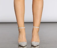 Pump It Up Rhinestone Heels
