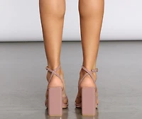 Talk That Square Block Heels