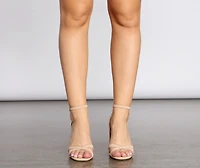 It's Go Time Square Toe Low Block Heel