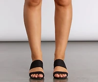 Espadrille Woven Mules