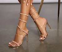 Gorgeous And Glam Rhinestone Heels