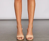 Say It With Sass Faux Leather Mules