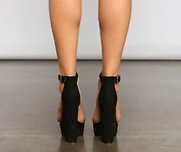 Chic And Glam Platform Wedges