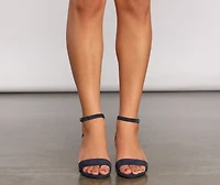 Basic And Chic Low Block Heels