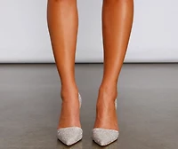 Wish Come True Rhinestone Pumps