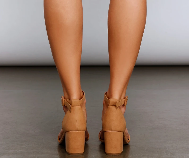 Must-Have Basic Short Block Heels