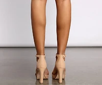 Chic Essential Platform Block Heels