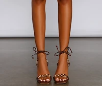 Off The Chain Stiletto Heels