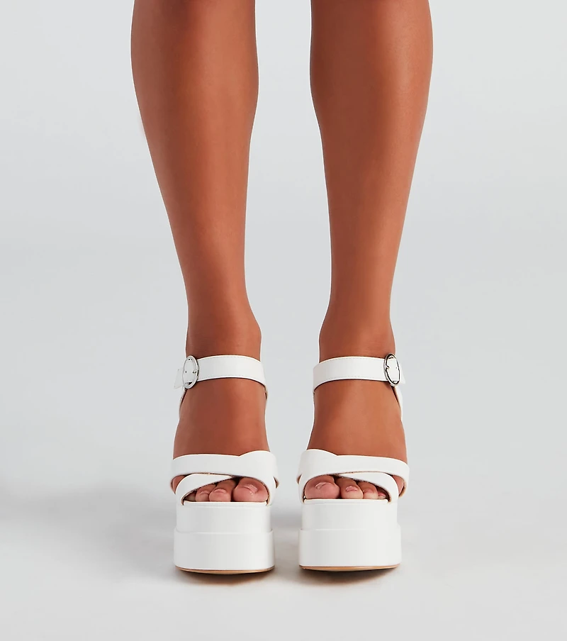 I Need Chunky Nubuck Block Heels