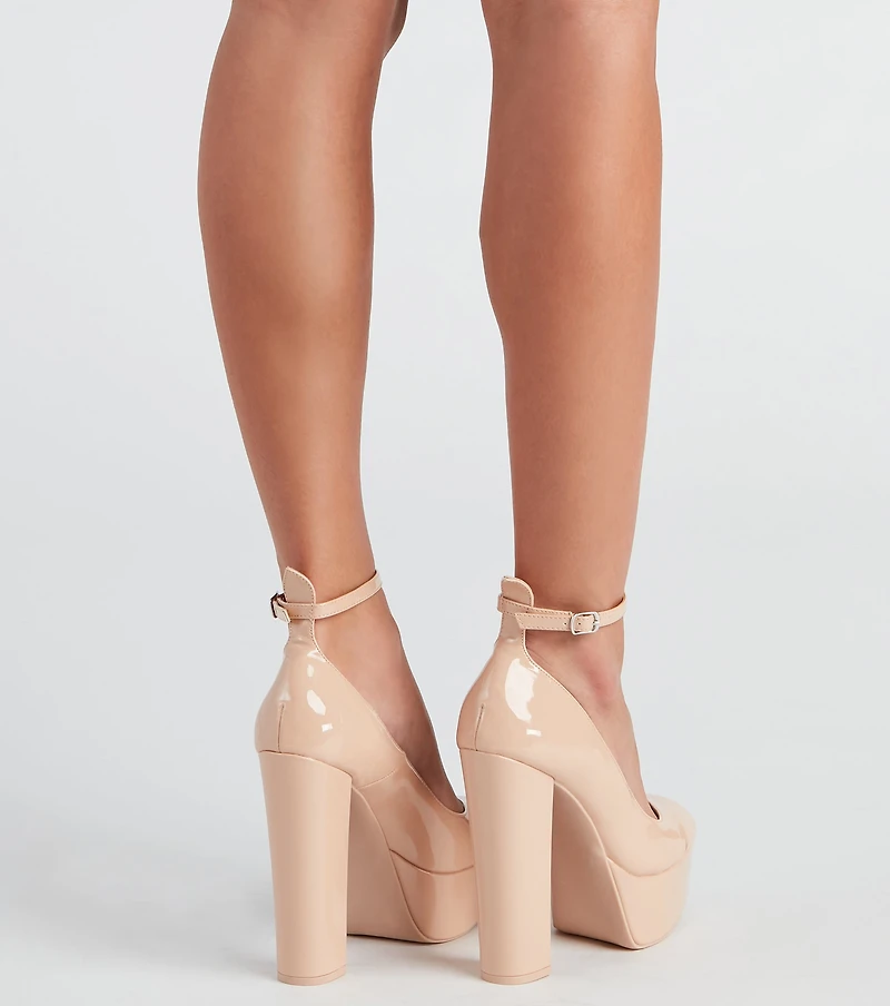 Playful Icon Chunky Platform Pumps