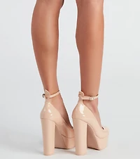 Playful Icon Chunky Platform Pumps