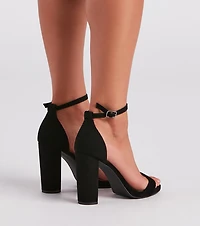 Chic Update Wide-Fit Block Heels