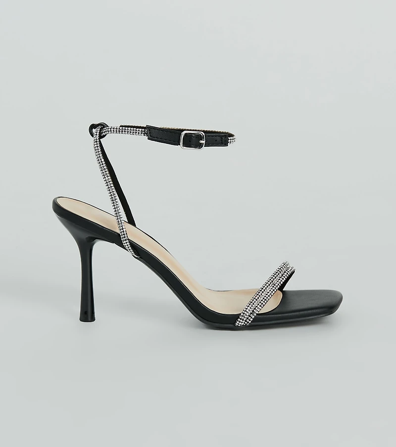 Strut Fabulous Rhinestone Stiletto Heels