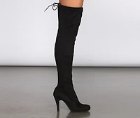 Wanderlust Over The Knee Stiletto Boots