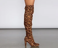 On The Run Thigh High Boots