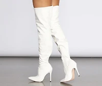 Sky Thigh High Stiletto Boots