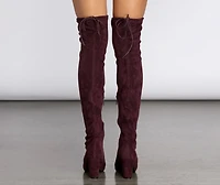 Walk This Way Thigh High Boots