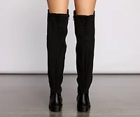 Chic And Sleek Over The Knee Boots