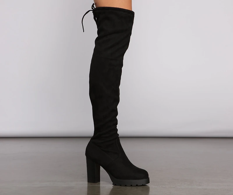 Step Out Style Over The Knee Boots