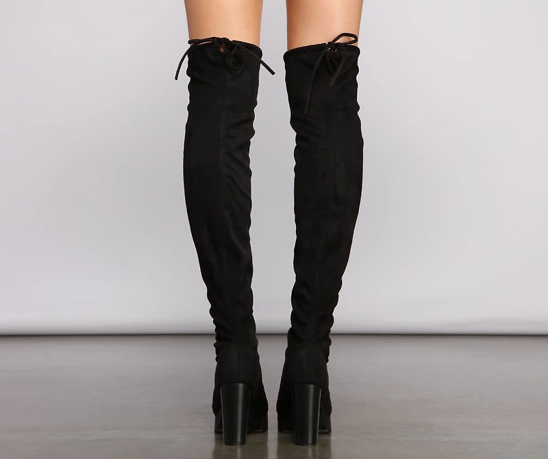 Step Out Style Over The Knee Boots