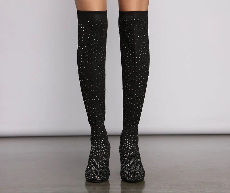 Like Magic Over The Knee Boots