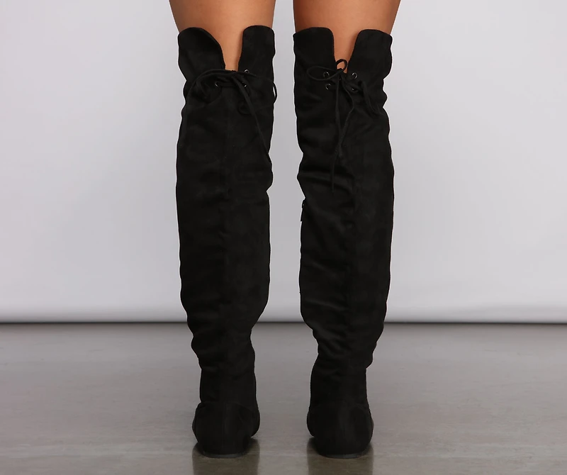 Basic Babe Faux Suede Boots