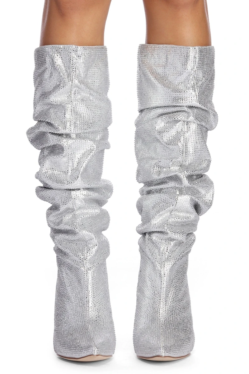 Strike It Rich Rhinestone Boots