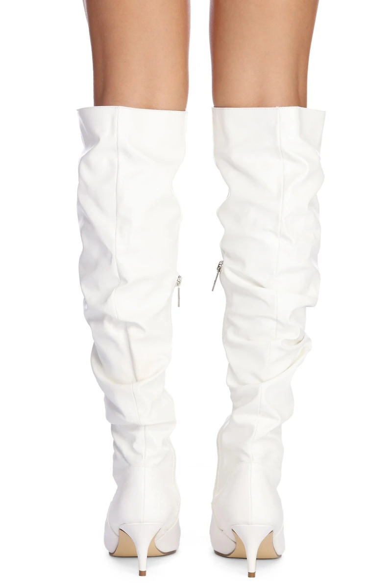Step Up Tall Slouched Boots
