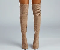 Stylish Moment Over The Knee Boots