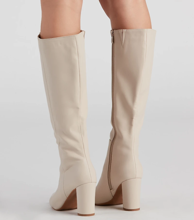 Babe Pointed Toe Boots