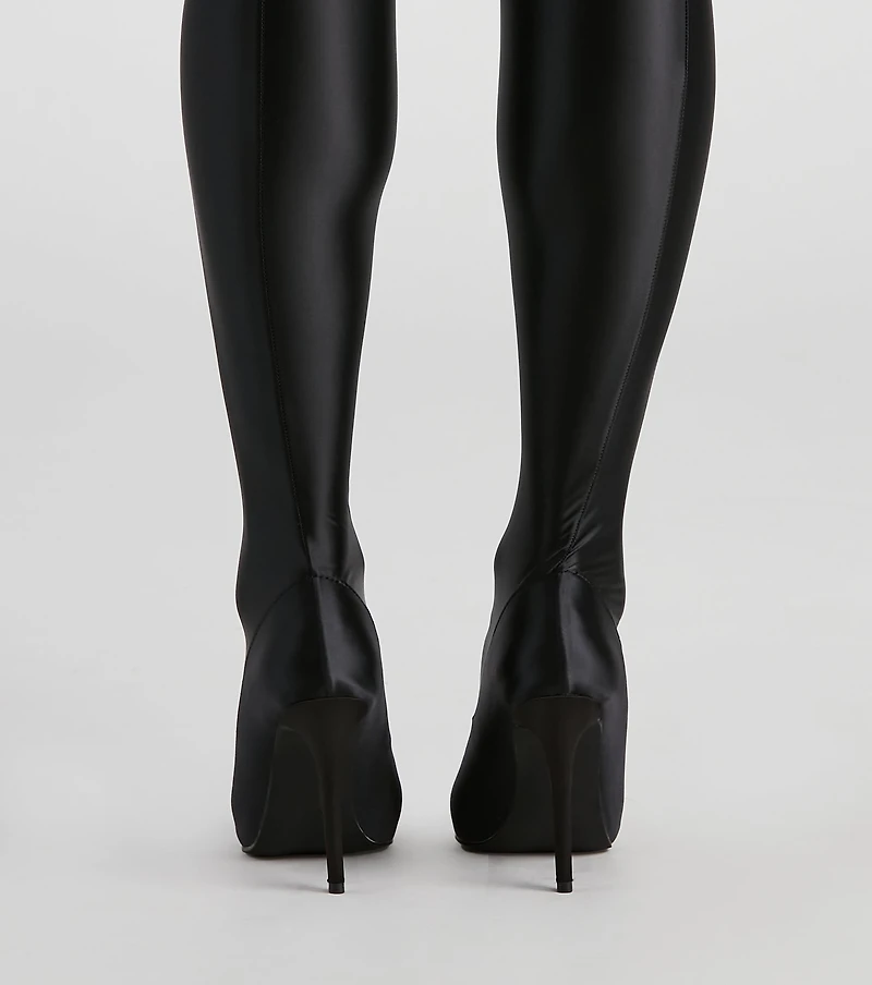Runway Ready Legging Stiletto Boots