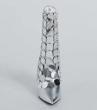 Flashy Glam Sequin Stiletto Boots