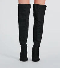 Style Staple Block Heel Over-The-Knee Boots