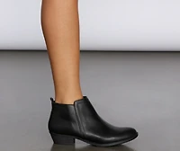 Fall Back On Basics Booties