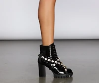 Gemstone Babe Lug Boots