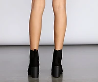 Out Of Sight Chelsea Booties