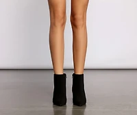 Step Out Style Block Heel Booties