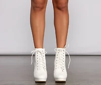 Making Moves Platform Block Heels