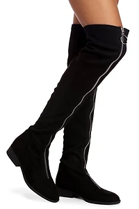 Faux Suede On Up Booties