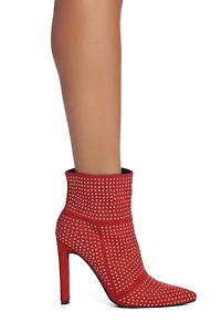 Stud It Up Suede Booties