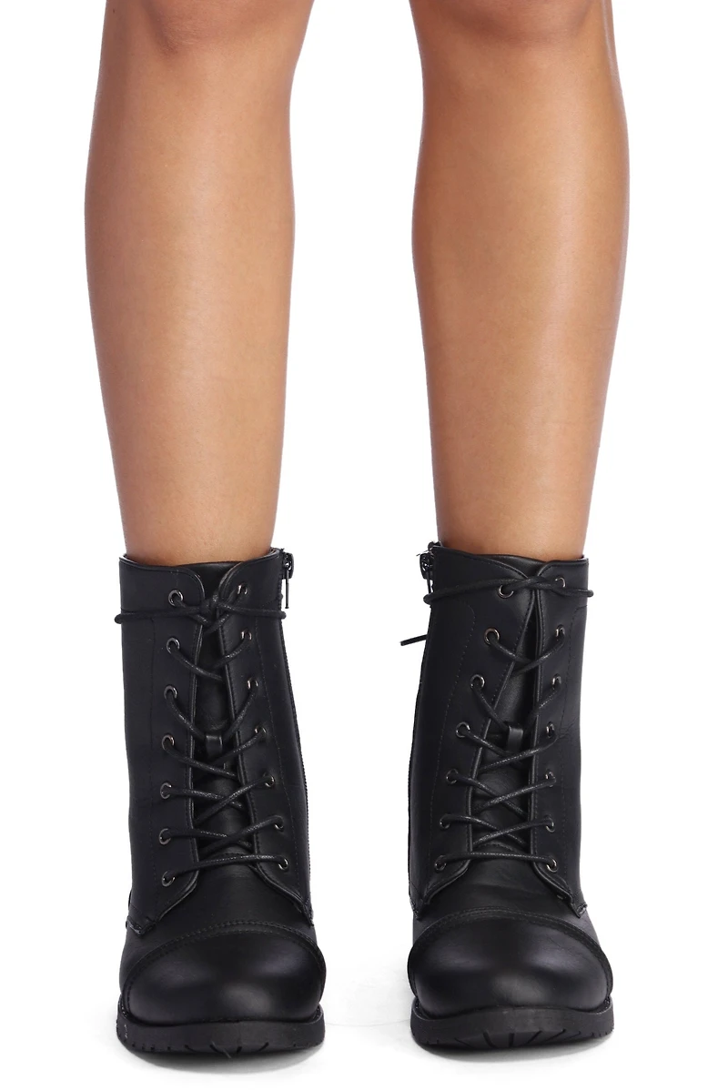 Take Charge Combat Boots
