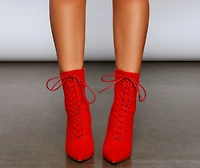 Hot Like Fire Pointed Toe Stiletto Booties