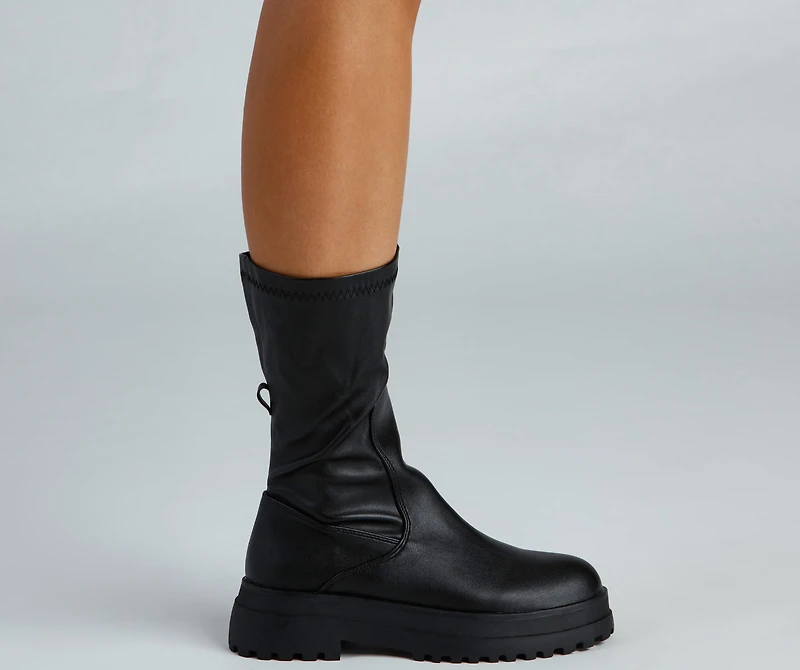 Rockin' Them Lug Sock Booties