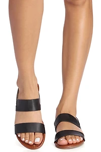 Strappy Sling Back Sandals