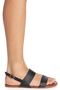Strappy Sling Back Sandals