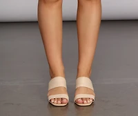 Espadrille Woven Mules