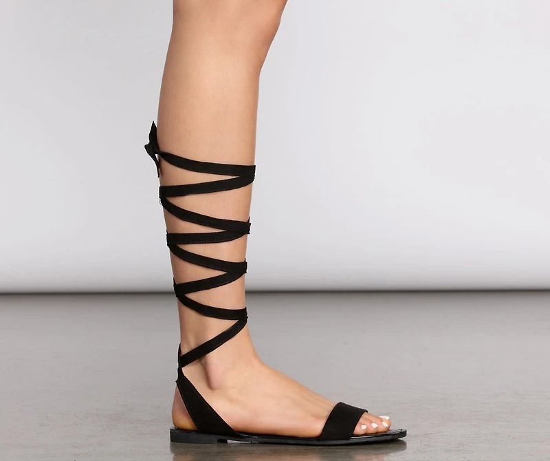Step By Wrap Sandals
